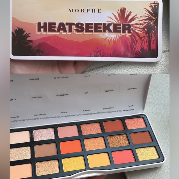 Morphe Heatseeker eyeshadow palette - Picture 2 of 5